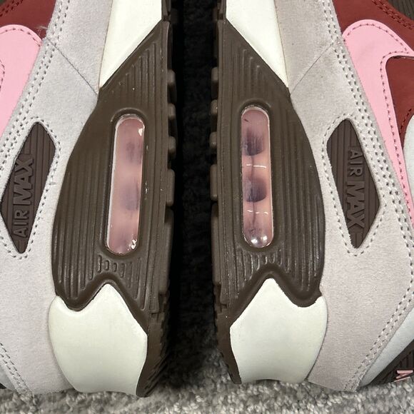 Nike Air Max 90 NRG Sail Medium Brown Pink Bacon Mens Size 7 Sneakers CU1810-100 main image 15